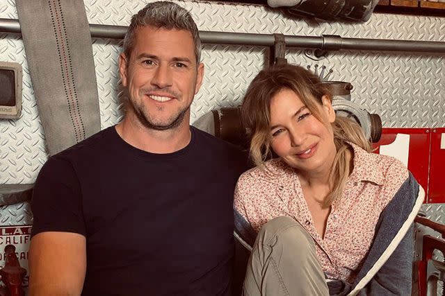 <p>Ant Anstead/Instagram</p> Ant Anstead and Renee Zellweger celebrated their two-year anniversary in April 2023.