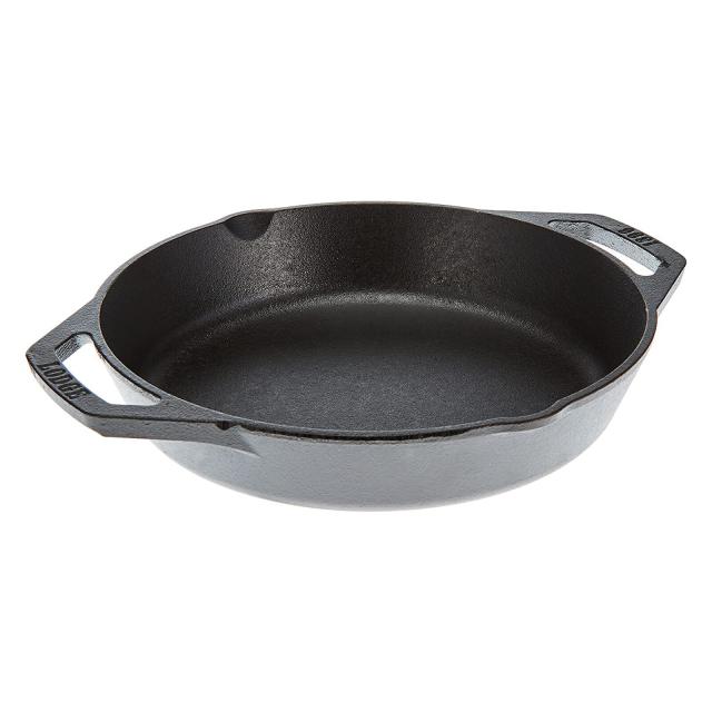 The Lodge Cast Iron Dual Handle Pan Is 33% Off on