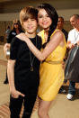 Selena Gomez and Justin Bieber in 2006.