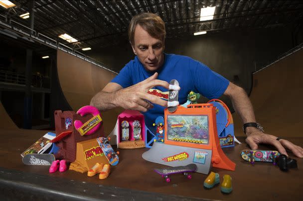 Tony Hawk Hot Wheels Fingerboards