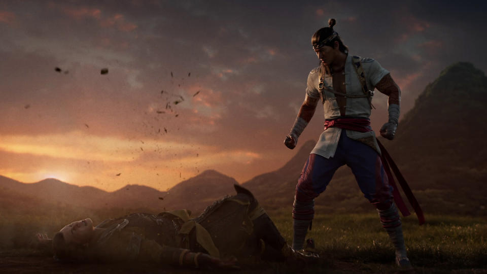 Mortal Kombat 1 screenshot taken from announcement trailer