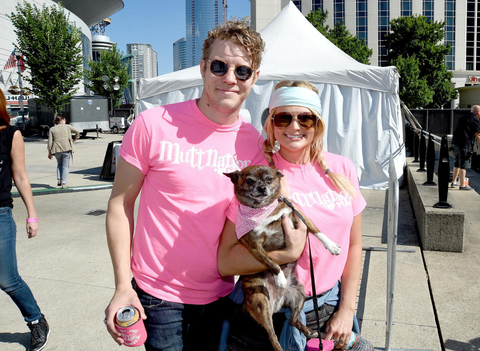 Anderson East and Miranda Lambert in Nashville. (Photo: Rick Diamond via Getty Images)