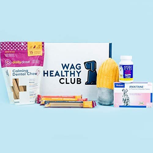 5) Wag Healthy Club Wellness Subscription Box for Dogs