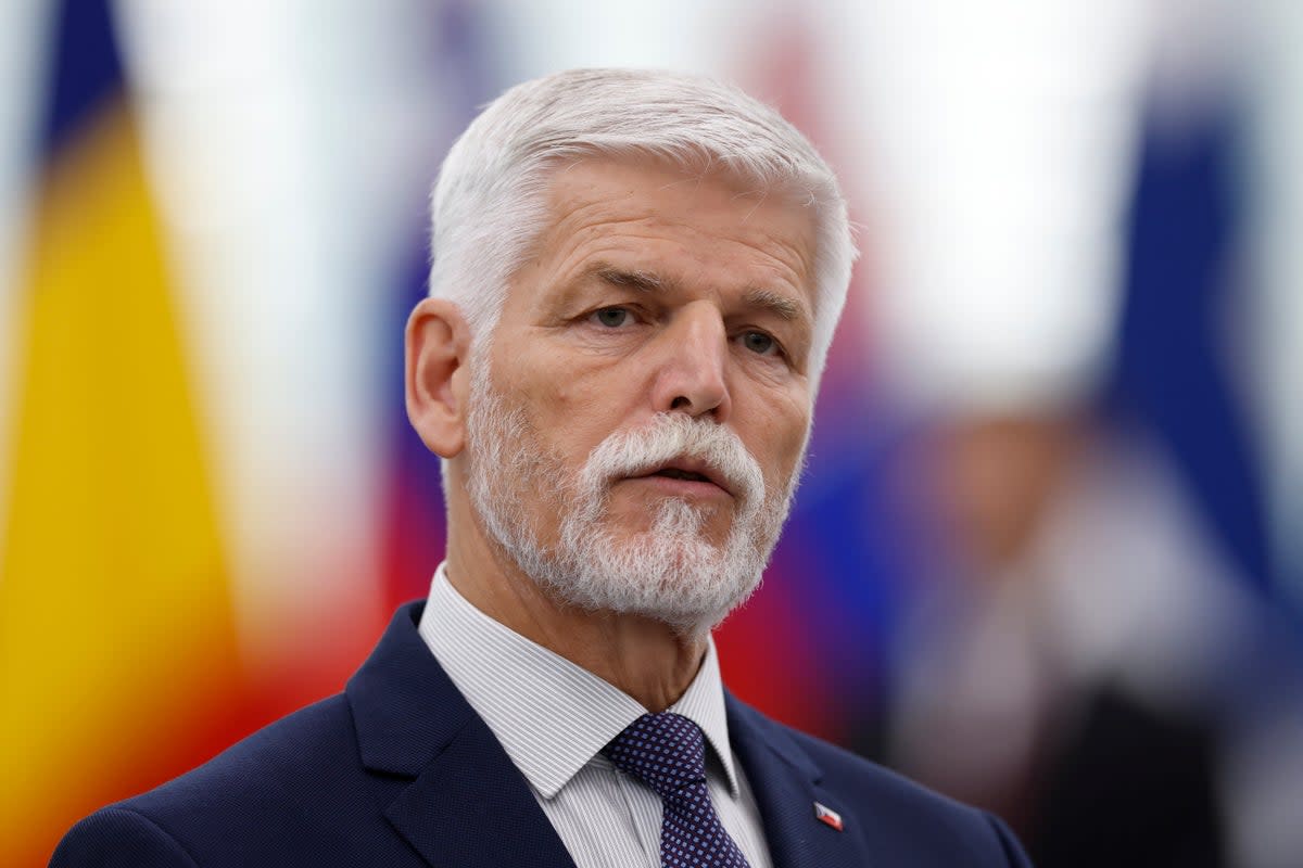 Czech Republic's President Petr Pavel  (AP)