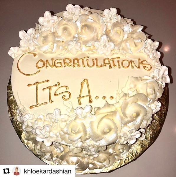 Khloe teased the announcement on Instagram beforehand. Photo: Instagram
