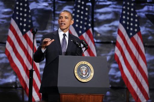 El presidente estadounidense Barack Obama, el 31 de octubre de 2013 en Washington (Getty Images North America/AFP | Alex Wong)