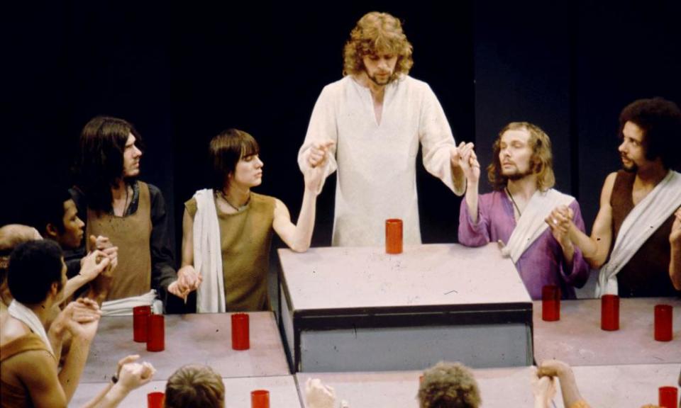 Paul Nicholas in Jesus Christ Superstar in 1972.