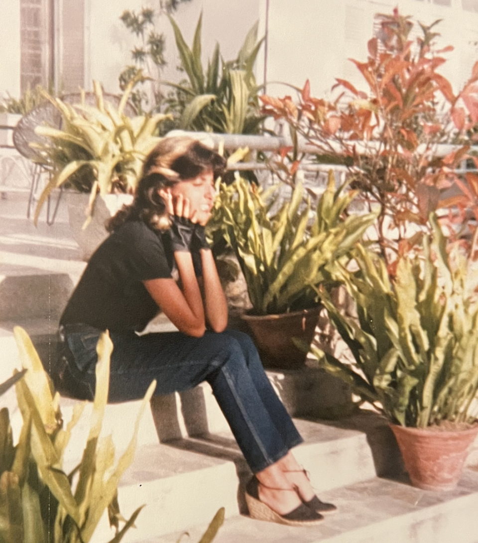 Lily Moayeri in Tehran in the 1980s. (Photo courtesy of Lily Moayeri)