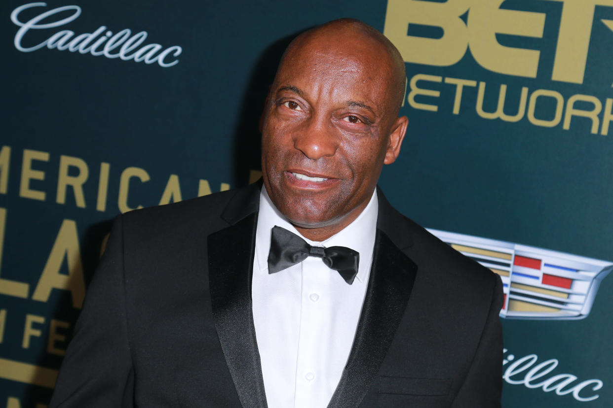 John Singleton, pictured last year, has suffered a "major stroke." (Photo: Getty Images)