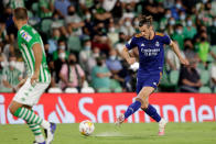 <p>Precisamente desde el 28 de agosto el extremo no juega un partido con el Real Madrid. Fue ante el Real Betis en el Villamarín, justo antes del primer parón de selecciones de la temporada. (Foto: David Bustamante / Soccrates / Getty Images).</p> 