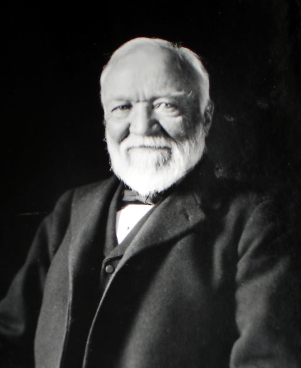 Billionaire Andrew Carnegie