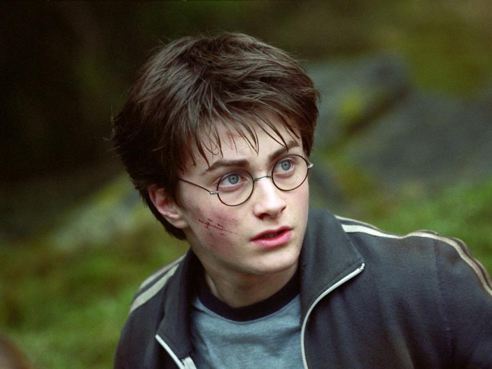 Daniel Radcliffe in the third ‘Harry Potter’ film (Warner Bros)