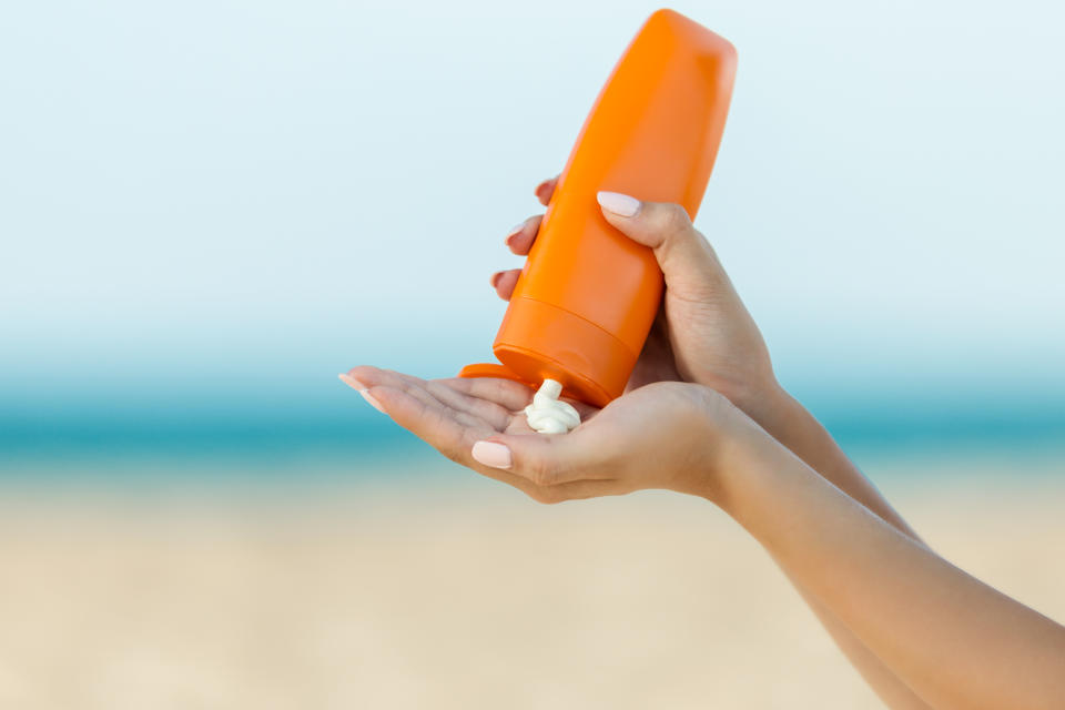Sunscreen is the best way to protect yourself from developing a skin reaction to sunlight. (Getty Images)