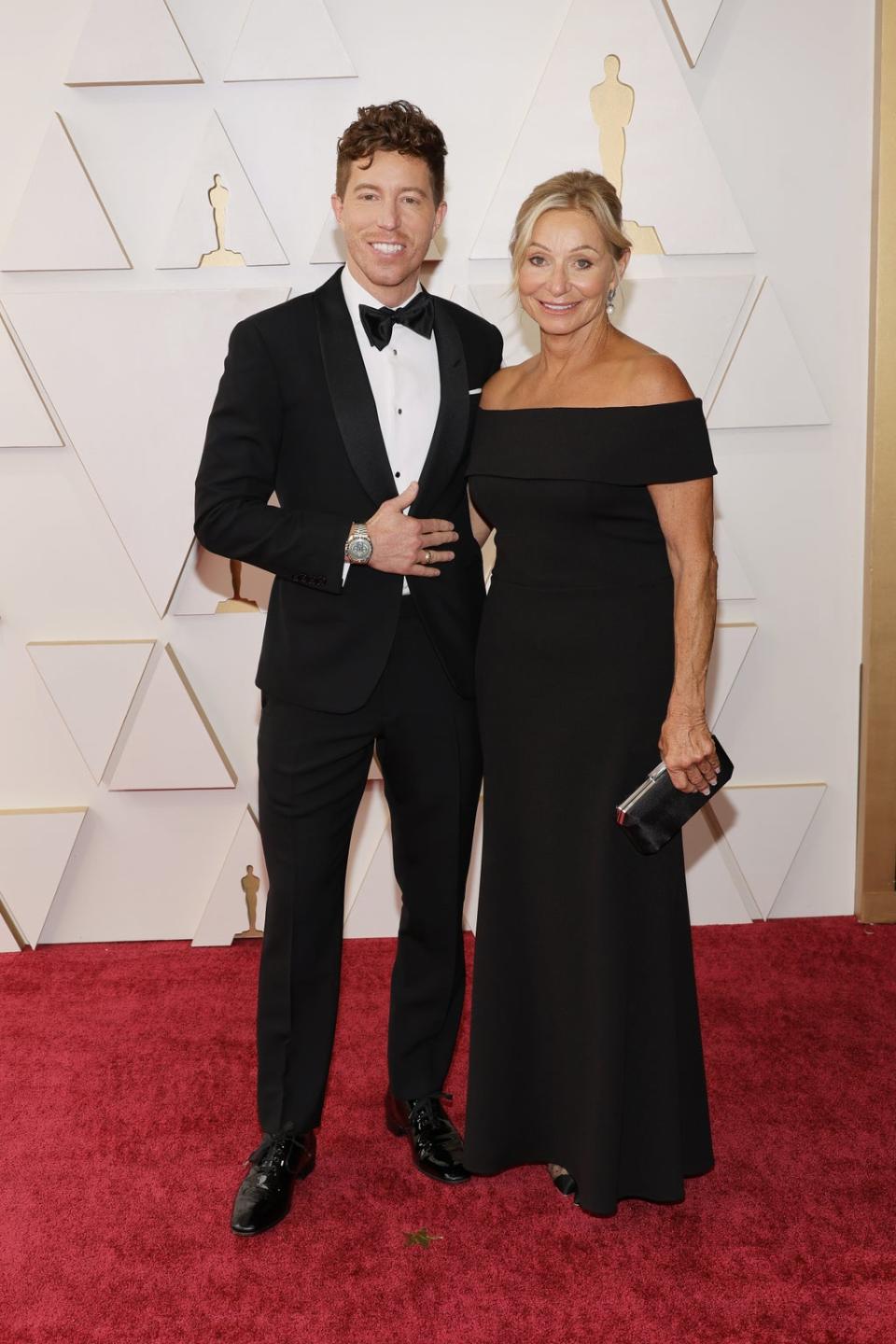 Shaun White invited his mom, Cathy White, to the Oscars (Getty Images)