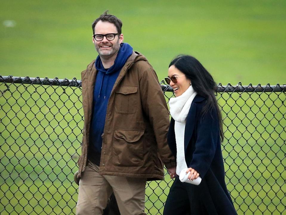 Bill Hader and Girlfriend Ali Wong Spotted Holding Hands in Central Park