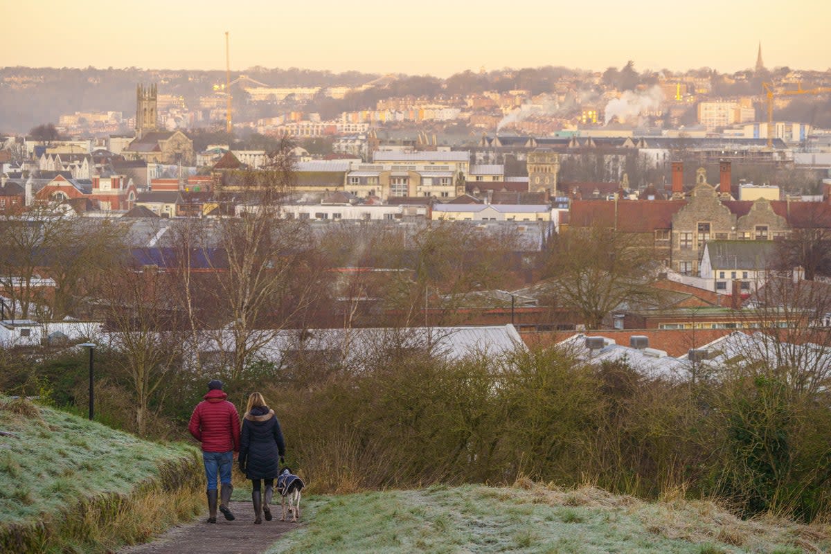 A cold front is predicted this week  (PA Archive)