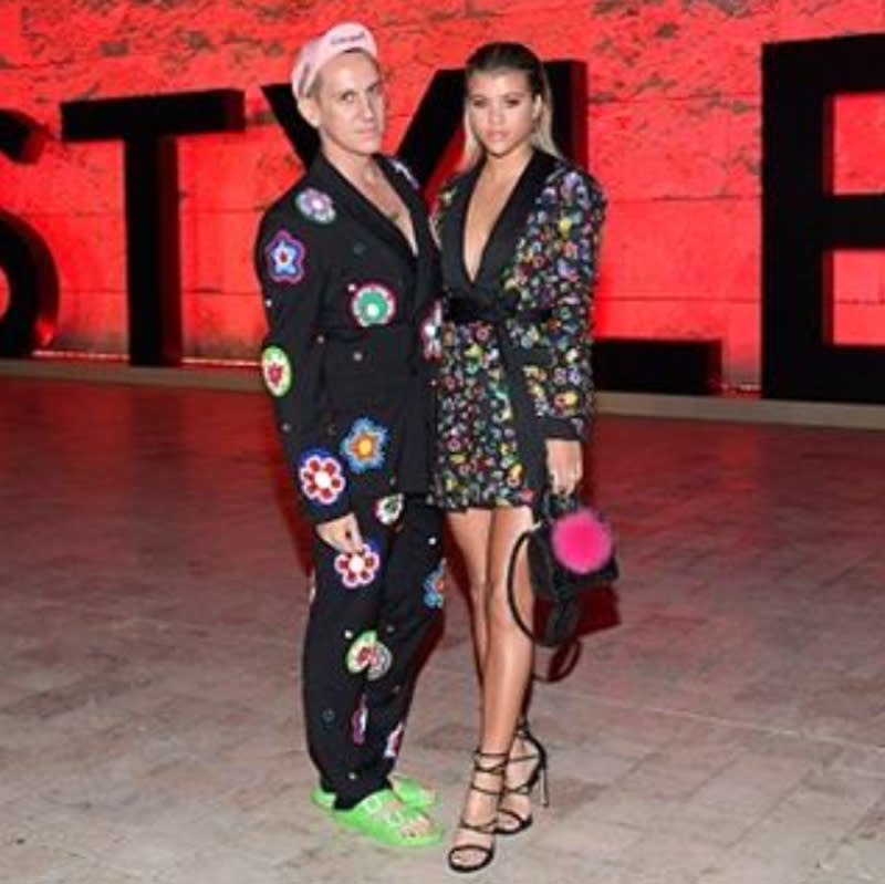 Jeremy Scott and Sofia Richie