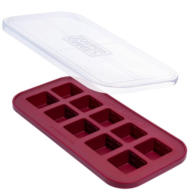 Souper Cubes Cookie Dough Freezer Trays and Storage, Set of 2 on