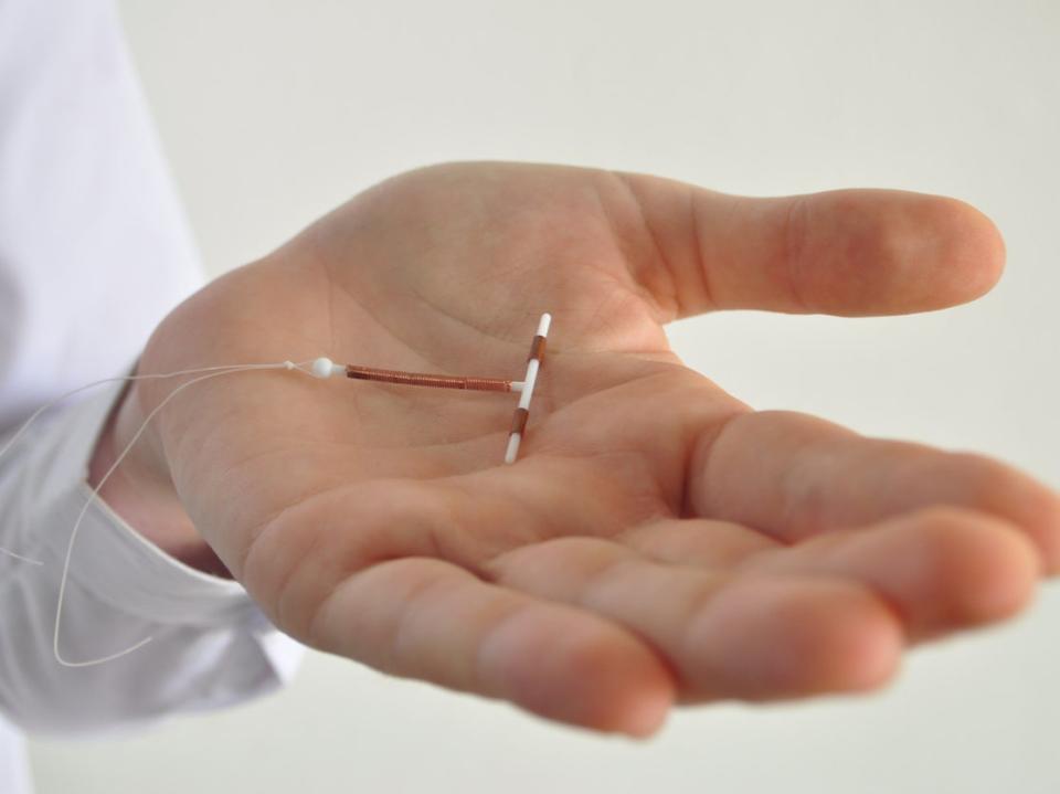 Contraceptive coils, or intra-uterine devices (IUD), are inserted into the womb to prevent pregnancy (Getty Images/iStockphoto)