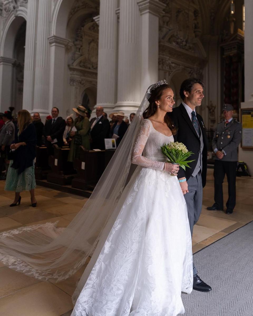 prince ludwig of bavaria and sophie alexandra evekink wedding in munich