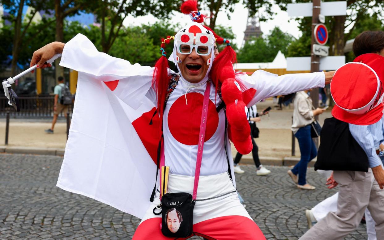 Japanese spectator