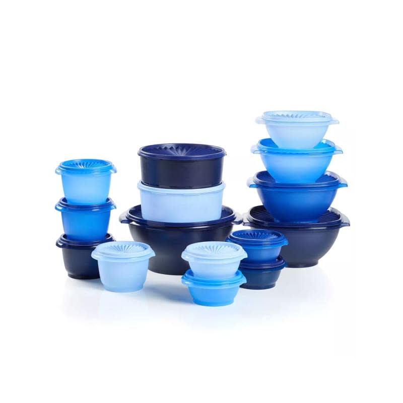 Tupperware 30pc Heritage Get it All Set Food Storage Container Set