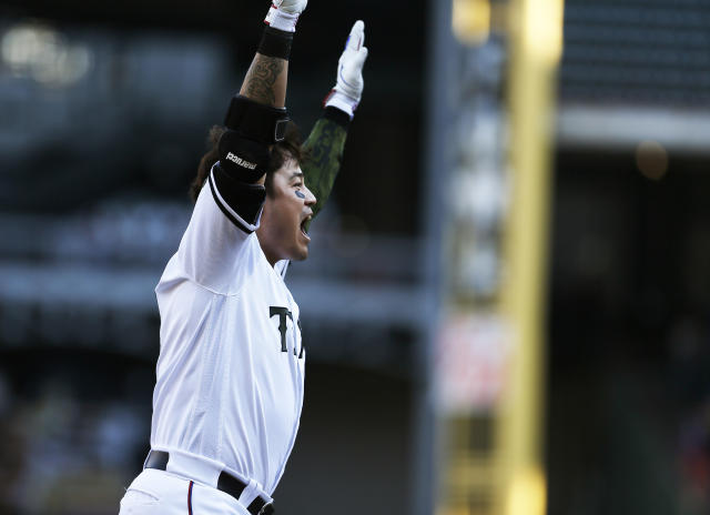 Never too old: Hideki Matsui hits long HR on Yankees' Old-Timers' Day