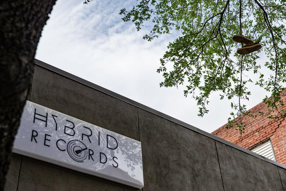 Hybrid Records is located in downtown Corpus Christi.