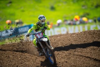 <em>Dylan Ferrandis has swept the podium in the first two rounds of the Pro Motocross championship. – Align Media</em>