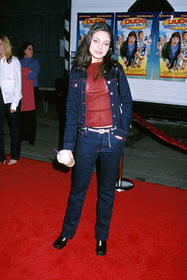 Mila Kunis at the Los Angeles premiere of 20th Century Fox's Dude, Where's My Car?