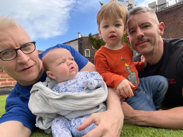 Anderson Cooper Instagram Andy Cohen has praised Anderson Cooper's parenting skills