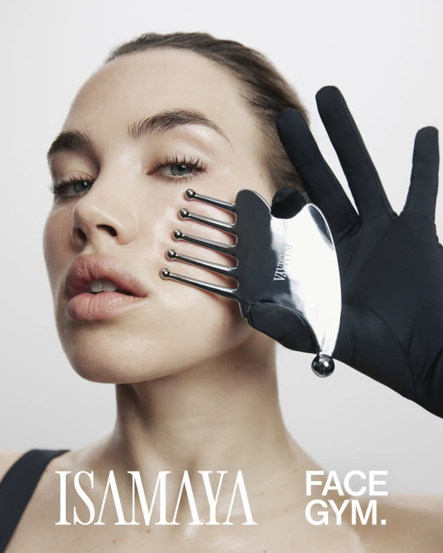 <p>FaceGym x Isamaya Sculpt 01. Photo: Courtesy of FaceGym</p>