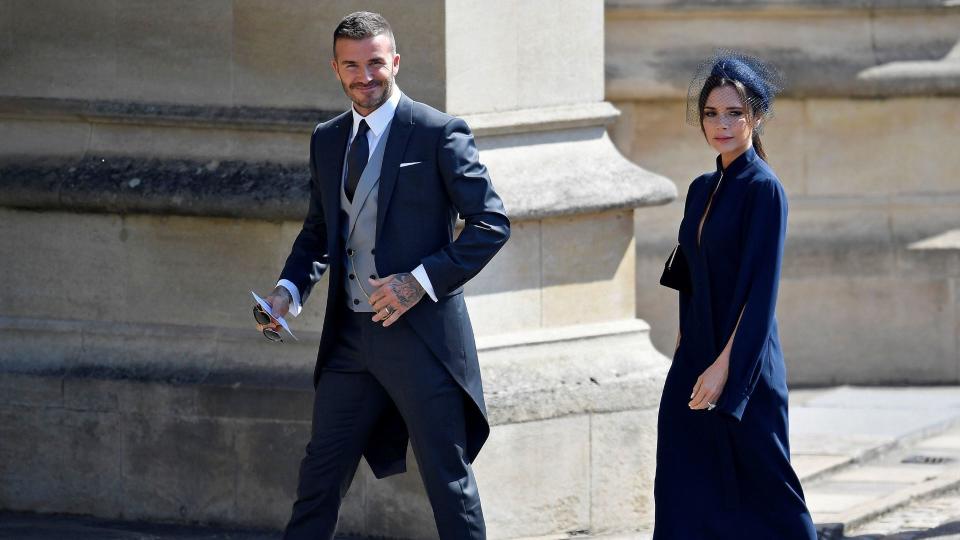 David Beckham and Victoria Beckham