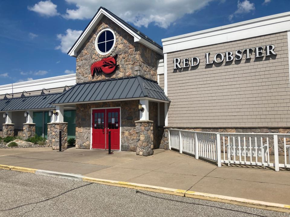 The Red Lobster at 2040 Edinboro Road in Erie, Pennsylvania was photographed Monday. The location is listed as closed on Red Lobster's website.