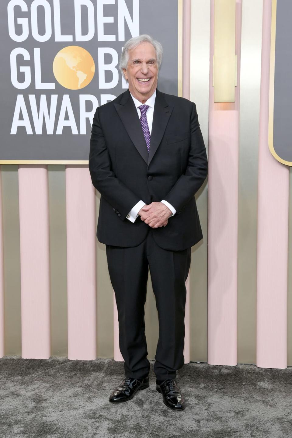 <div class="inline-image__caption"><p>Henry Winkler attends the 80th Annual Golden Globe Awards at The Beverly Hilton on January 10, 2023 in Beverly Hills, California.</p></div> <div class="inline-image__credit">Jon Kopaloff/Getty Images</div>