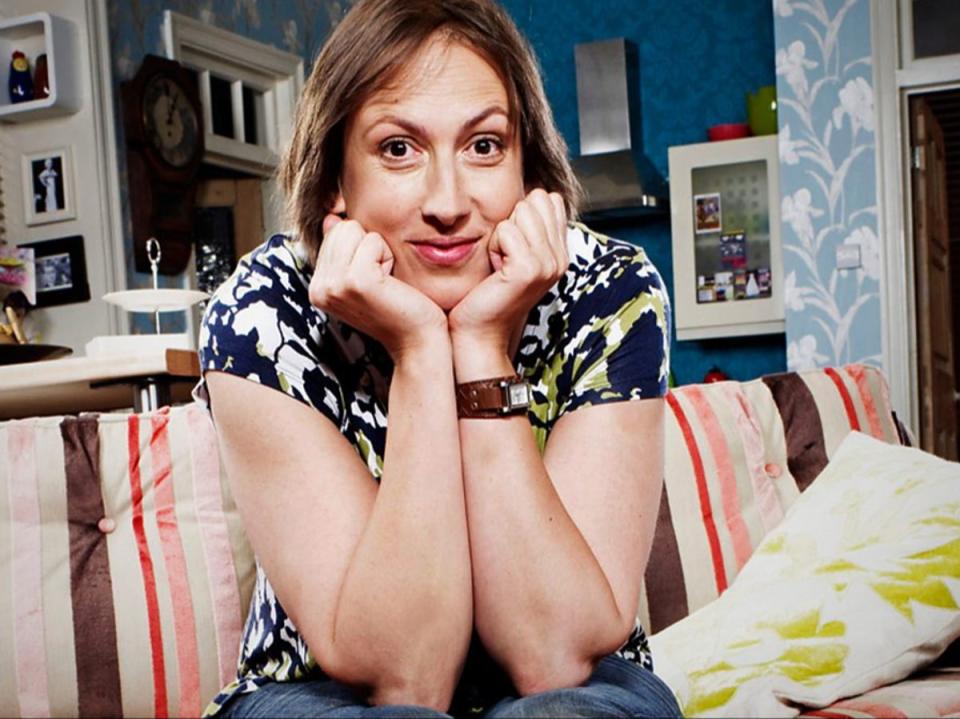 Hart in her BBC sitcom ‘Miranda' (BBC)