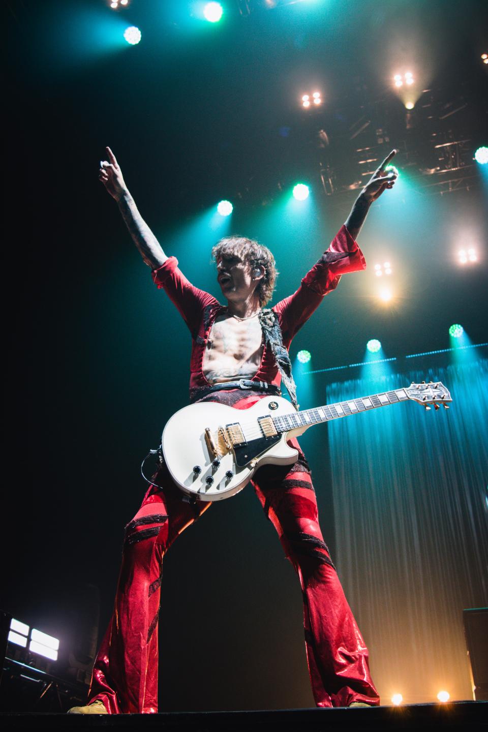 The Darkness frontman Justin Hawkins says "I Believe in a Thing Called Love" was a "gift" for the band.