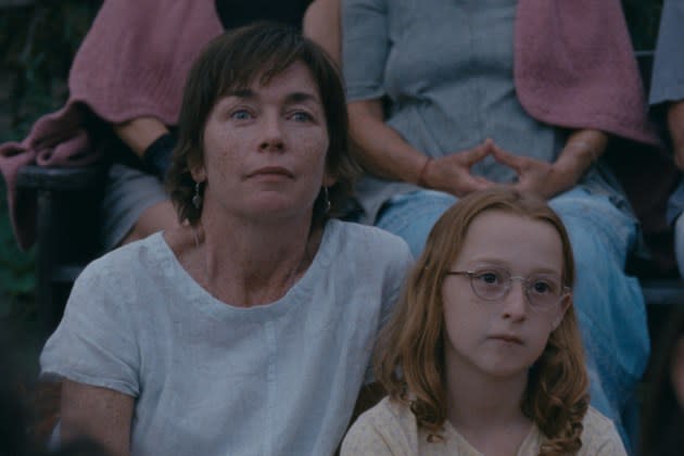 Julianne Nicholson and Zoe Zigler in 'Janet Planet.' - Credit: A24