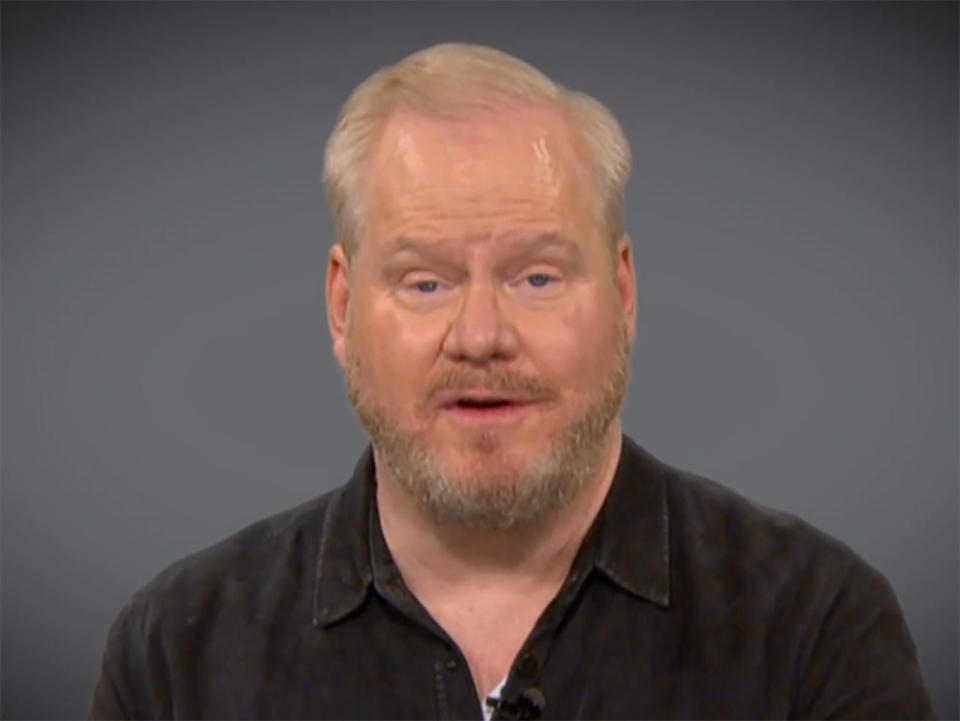 Comedian Jim Gaffigan is not getting younger.  / Credit: CBS News