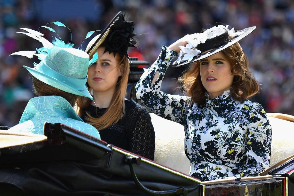 princess beatrice and eugenie hats