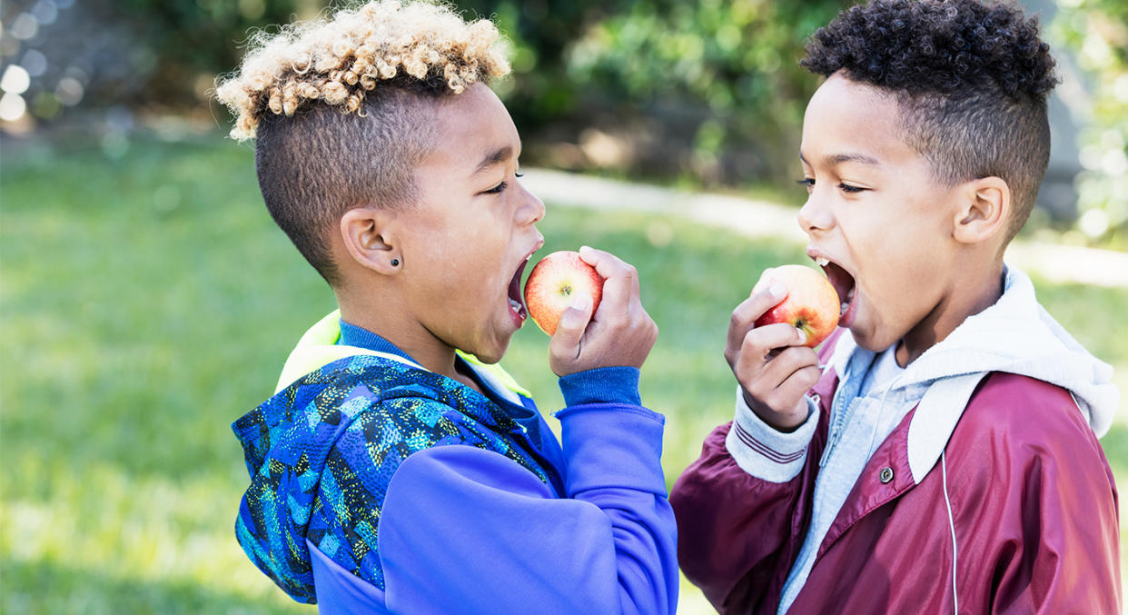 Children are being given poor quality fruit at school. [Photo: Getty]