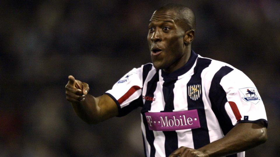 Kevin Campbell during his time at West Brom