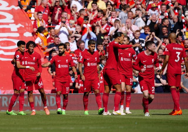 Liverpool celebrate