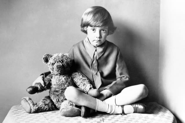 Christopher Robin Milne And Teddy Bear - Credit: Bettmann Archive/Getty Images