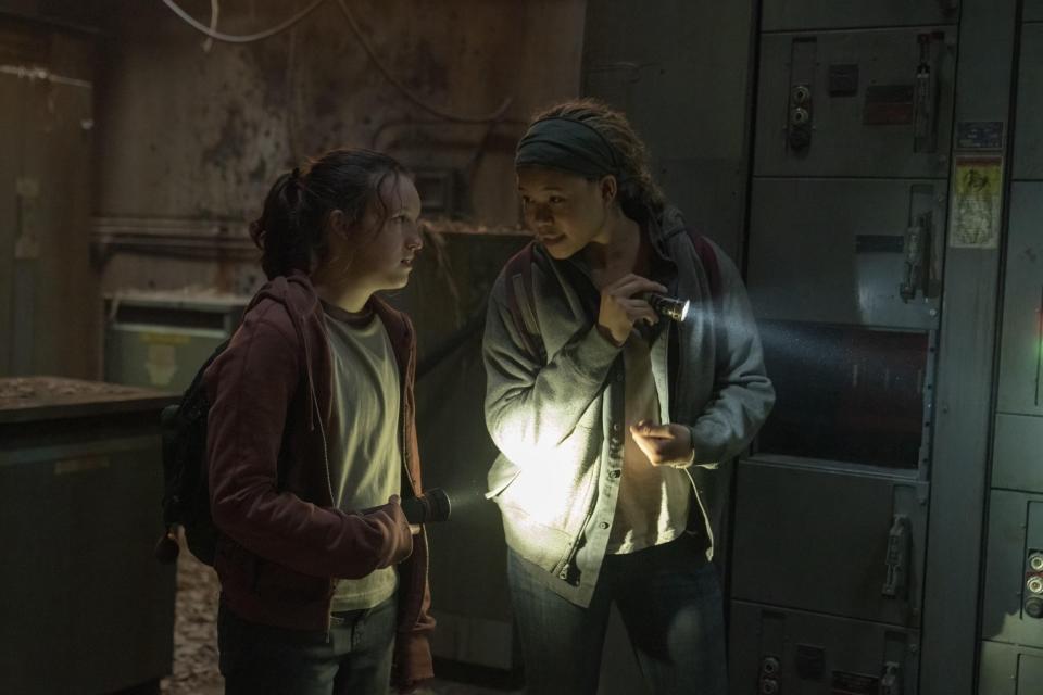 Bella Ramsey, Storm Reid in HBO's The Last of Us (Liane Hentscher/HBO)