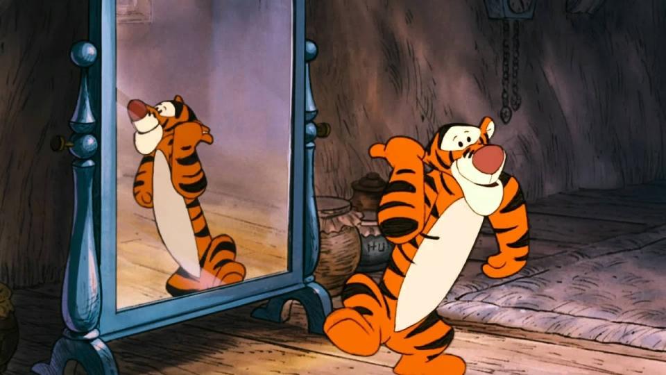 Tigger from "Winnie The Pooh."