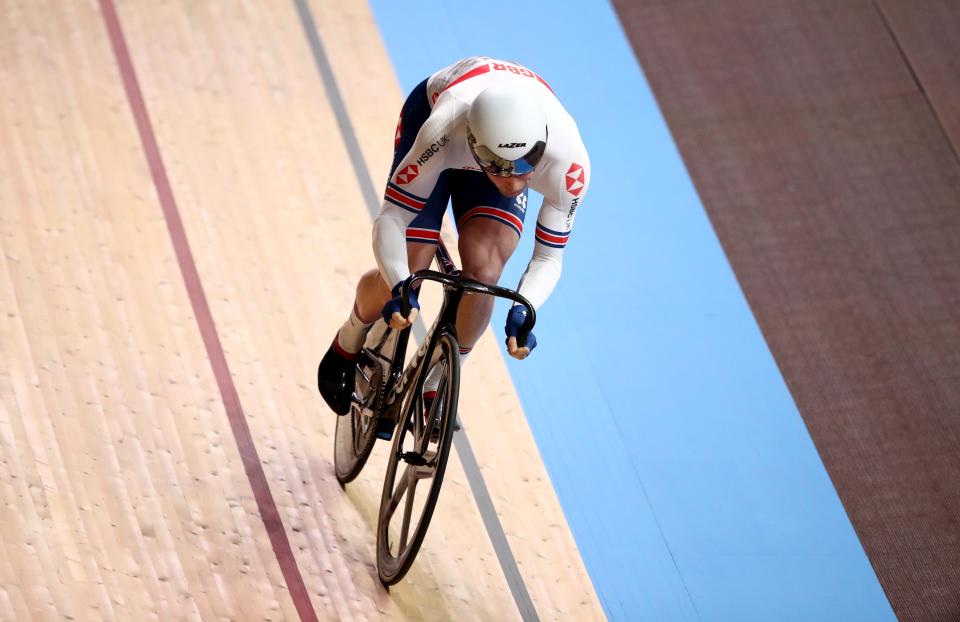 Great Britain’s Jason Kenny will hope to add to his tally of six Olympic gold medals in the team sprint (Tim Goode/PA) (PA Archive)