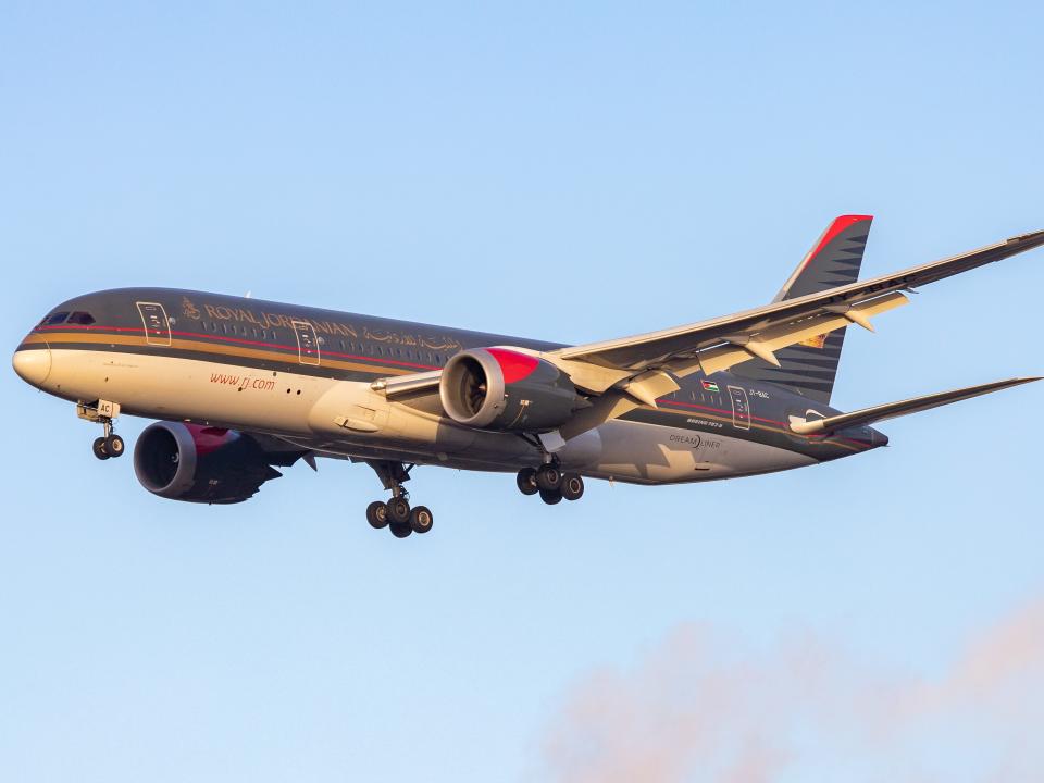 Royal Jordanian Boeing 787 Dreamliner