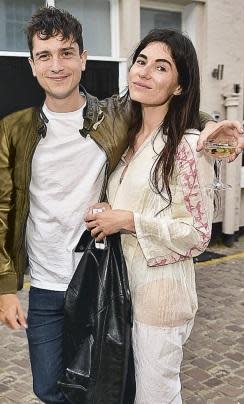 Jackson and his partner, Melissa Thompson (Dave Benett/Getty Images for Cat)