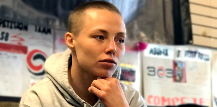 Rose Namajunas - UFC 223 Gym Day - Serious